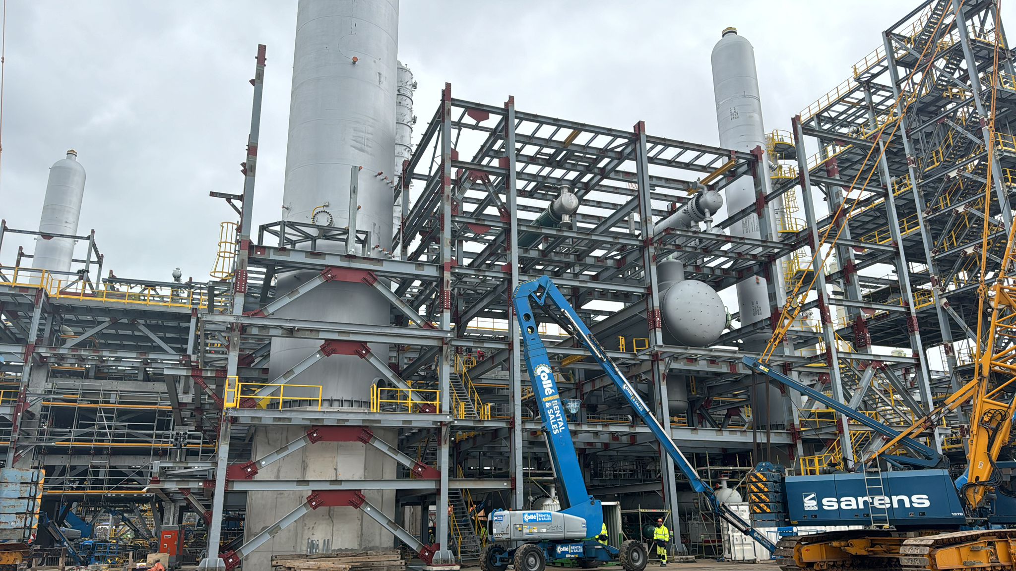 montaj structuri metalice